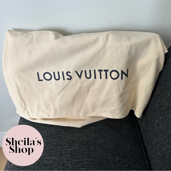 NWT Authentic Louis Vuitton 2022 Neverfull MM Damier Ebene Cherry with Pouch - Picture 16 of 16